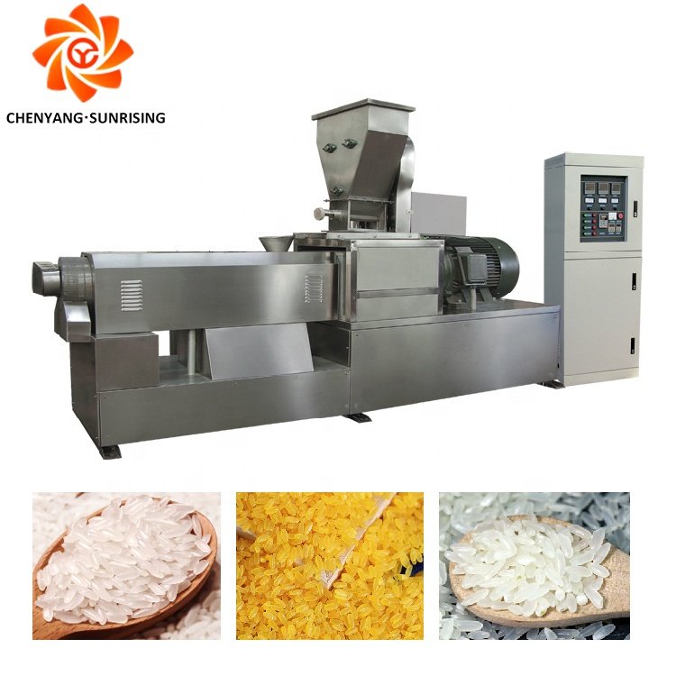 Complete Line For Artificial Fortified Rice Making Machine Instant Rice Production Line