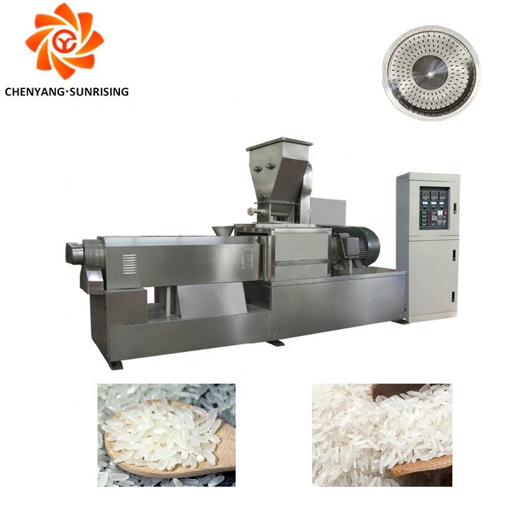 Complete Line For Artificial Fortified Rice Making Machine Instant Rice Production Line