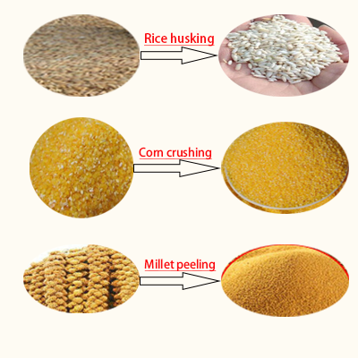 Factory price high speed husker rice mill paddy pounder rice polisher rice polishing mill