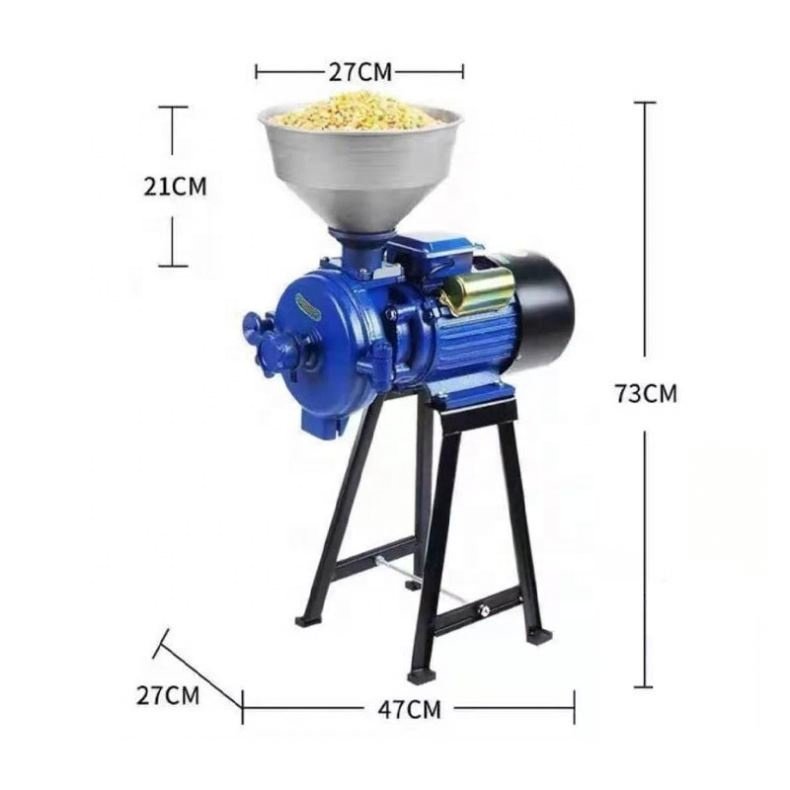 Bearing Core Components Rice & Maize Corn Miller Machine Spice Powder & Sesame Peanut Cassava Grinder Manufacturing Plant Use