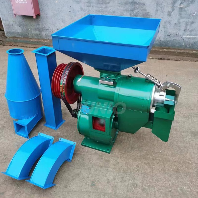 Single/double duct UO-N110 rice polisher machine rice mill polishing and destoner machines