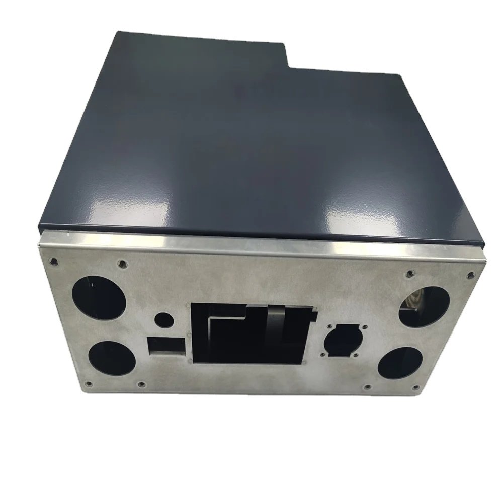 Custom stainless steel CNC aluminum box Instrument box sheet metal chassis shell cover sheet metal shell processing
