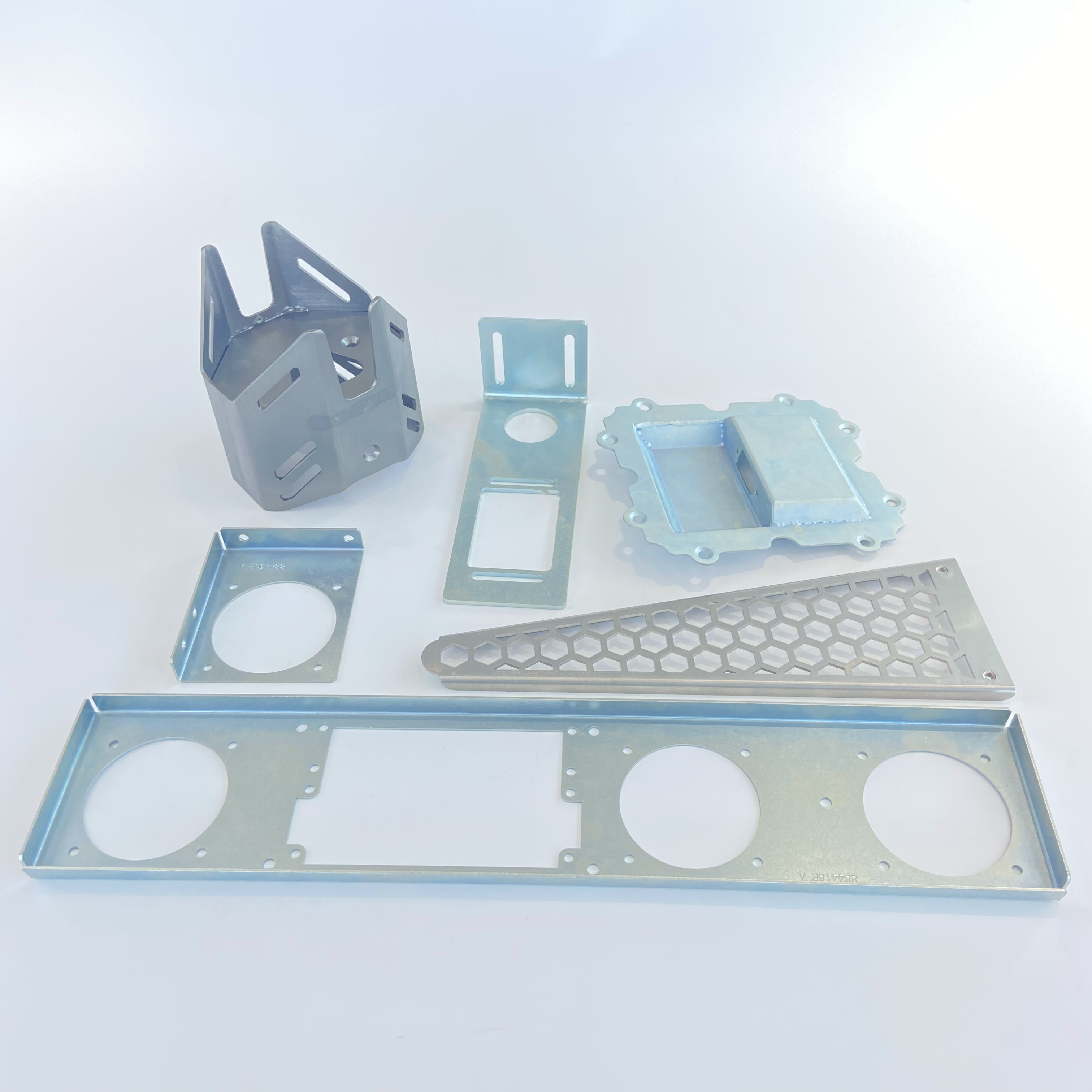 Affordable and trustworthy custom sheet metal processing service sheet metal fabrication with powder coated finishes