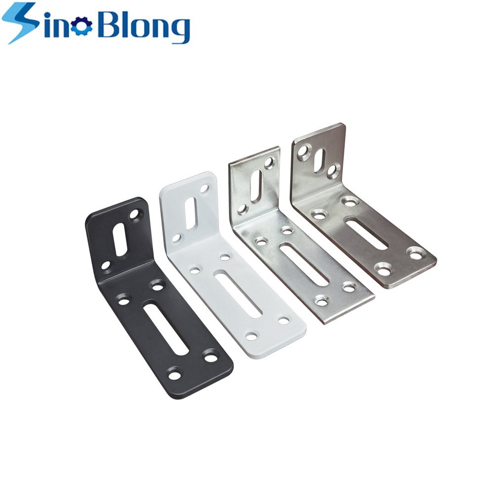 Customized Sheet Metal L Corner Connecting Brackets Galvanized Steel angle brackets for wood table