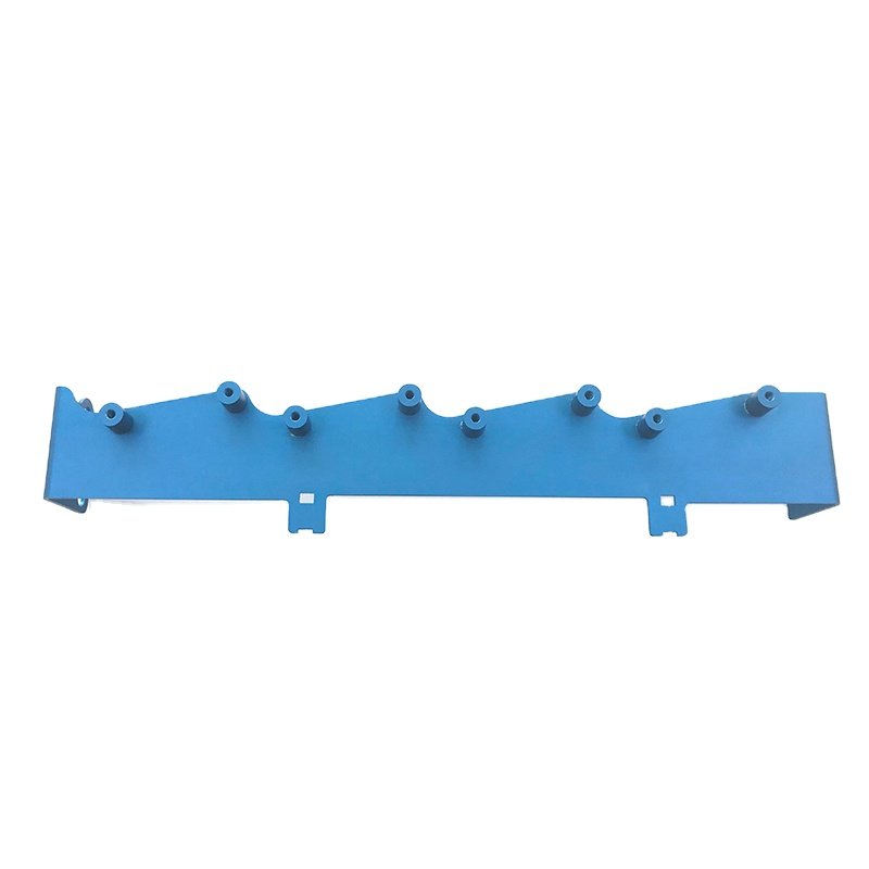 OEM Anodizing Aluminum 86366-1E010 Front Bumper Bracket for Hyundai Accent 2006-2010 Auto Parts Sheet Metal Fabrication
