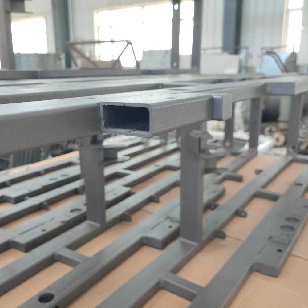Customized Fabrication Steel Space Frame Metal Galvanized Steel Structure Residential Building