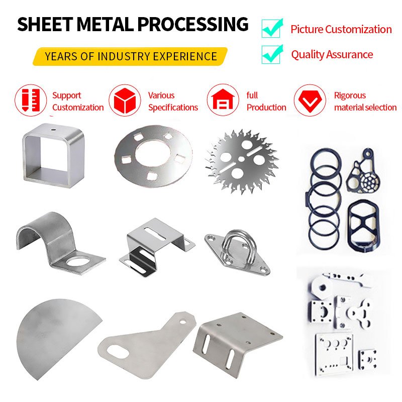 Hot Selling Sheet Metal Fabrication Fabricator Laser Cutting Metal Welding Metal Stamping Parts Bending Parts