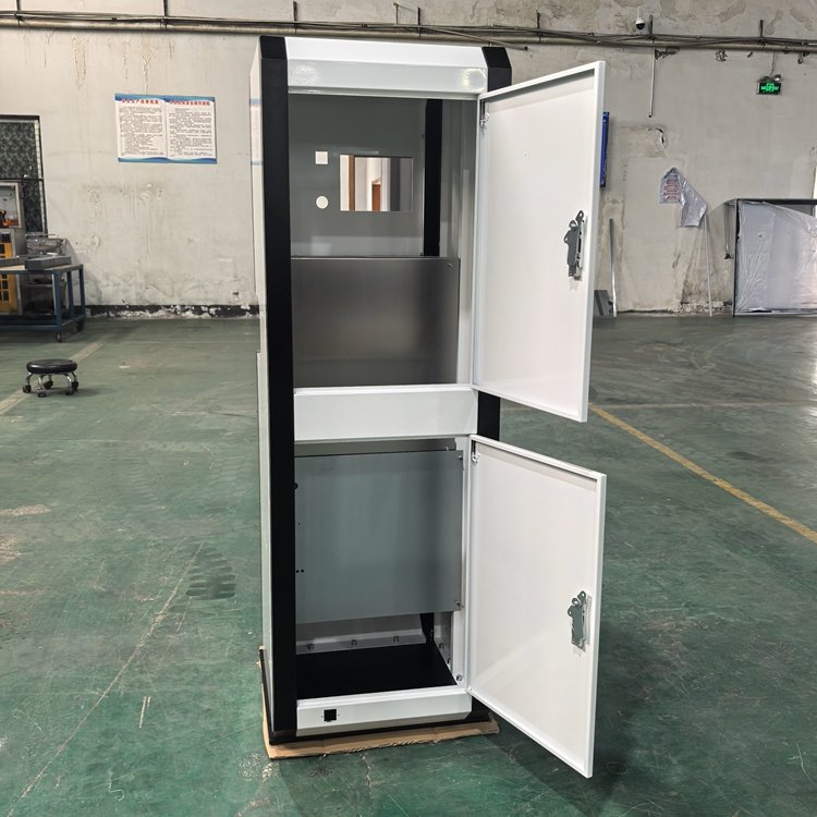 Customized Sheet Metal Fabrication Laser Cutting Service Metal Cabinet Enclosure