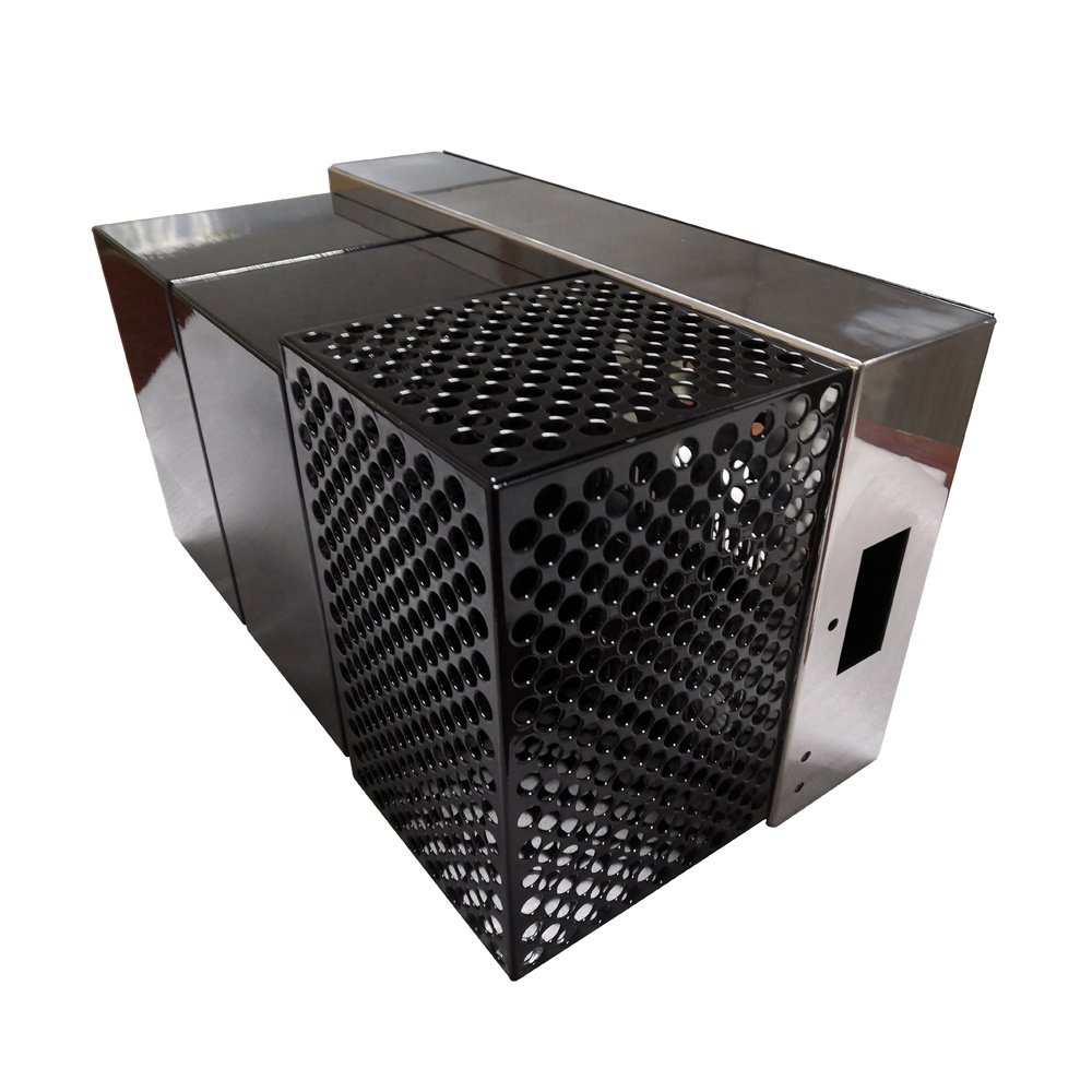 China Factory manufacturing perforated galvanized sheet metal cbinet enclosure box