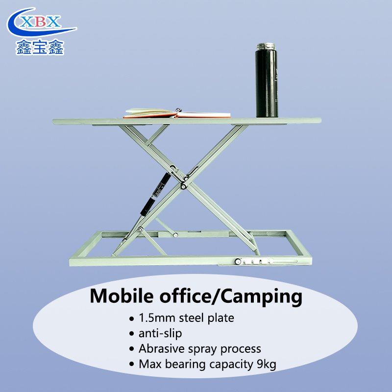 China Steel Fabrication Sheet Metal Fabrication Metal Rack Folding Table For Travel Camp Portable Folding Dining Table