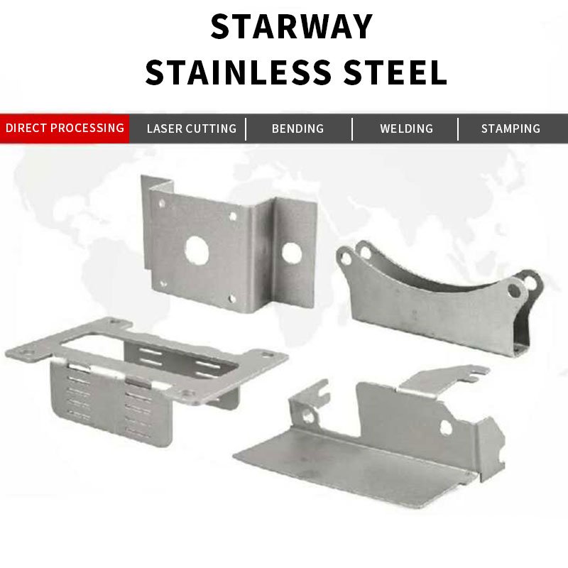 China OEM service Customized laser cutting Stainless Steel sheet metal CNC Bending service aluminium sheet metal fabrication