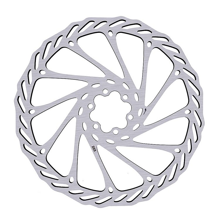 Custom Laser Cutting And Wire Drawing Bike Disc Brake Rotors Rotor Stainless Steel Metal Disk