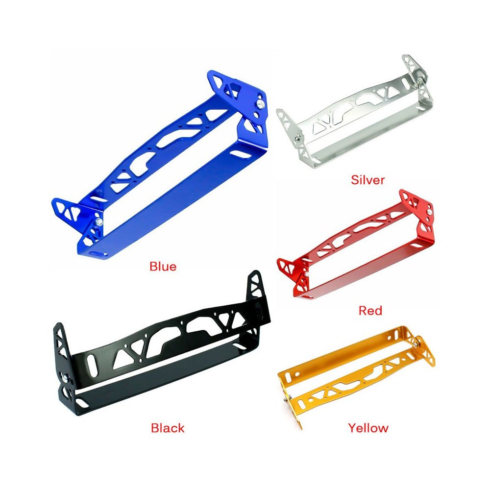 Custom Sheet Metal Fabrication Aluminum Car Styling License Plate Frame Power Racing License Plate Frames Frame Tag Holder