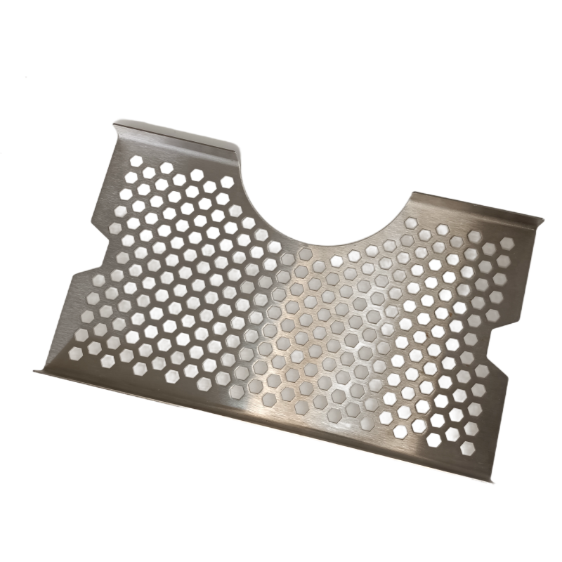 Custom Metal Stamping Service Stainless Steel Sheet Metal Fabrication 16 Gauge Perforated Metal Sheet Round