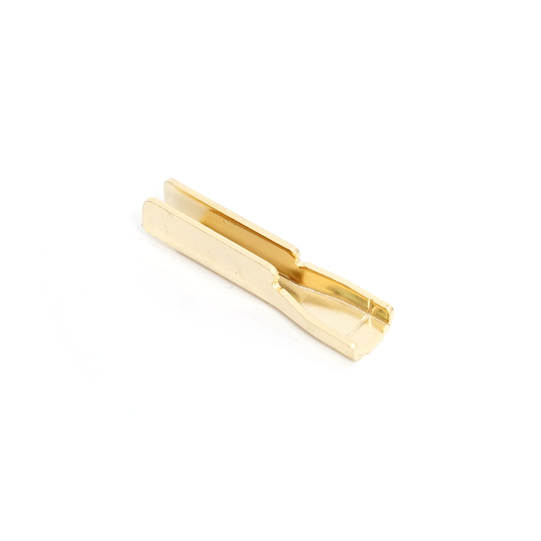 Custom Copper Brass Small Sheet Metal Stamping Molding Parts Battery Connector Terminal Sheet Metal Fabrication