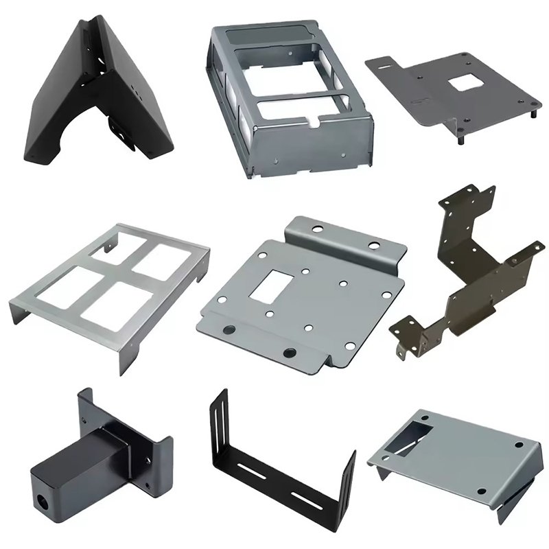 Custom Sheet Metal Fabrication Stainless Steel Punched Parts Laser Cutting and Punching Service Sheet Metal Custom Stamping