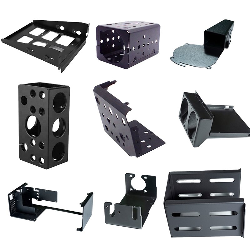 Custom Sheet Metal Fabrication Stainless Steel Punched Parts Laser Cutting and Punching Service Sheet Metal Custom Stamping