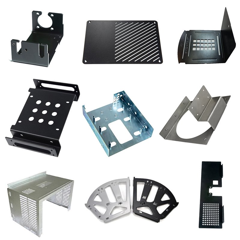 Custom Sheet Metal Fabrication Stainless Steel Punched Parts Laser Cutting and Punching Service Sheet Metal Custom Stamping