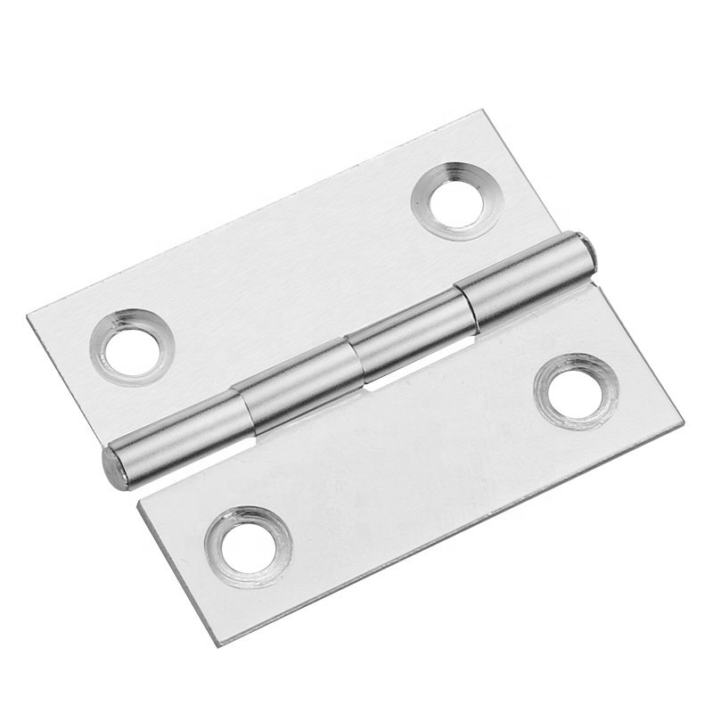 Custom Sheet Metal Fabrication Machined Powder Coated Hinges 3.5 inch Square Corner Design