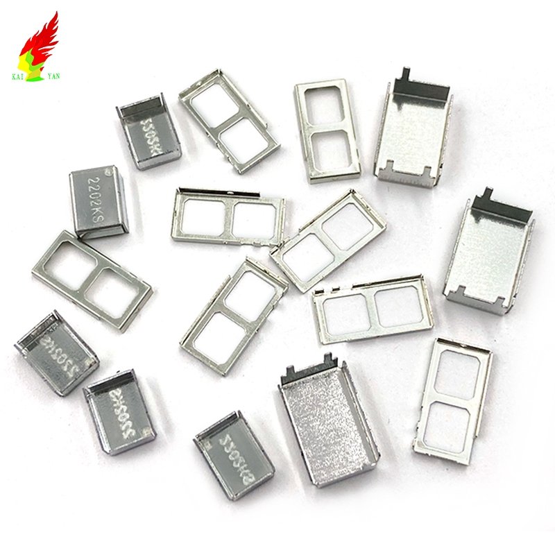 Wholesale Nickel Copper Zinc Alloy Sheet Metal Fabrication Custom RF Shiled Stamping Parts