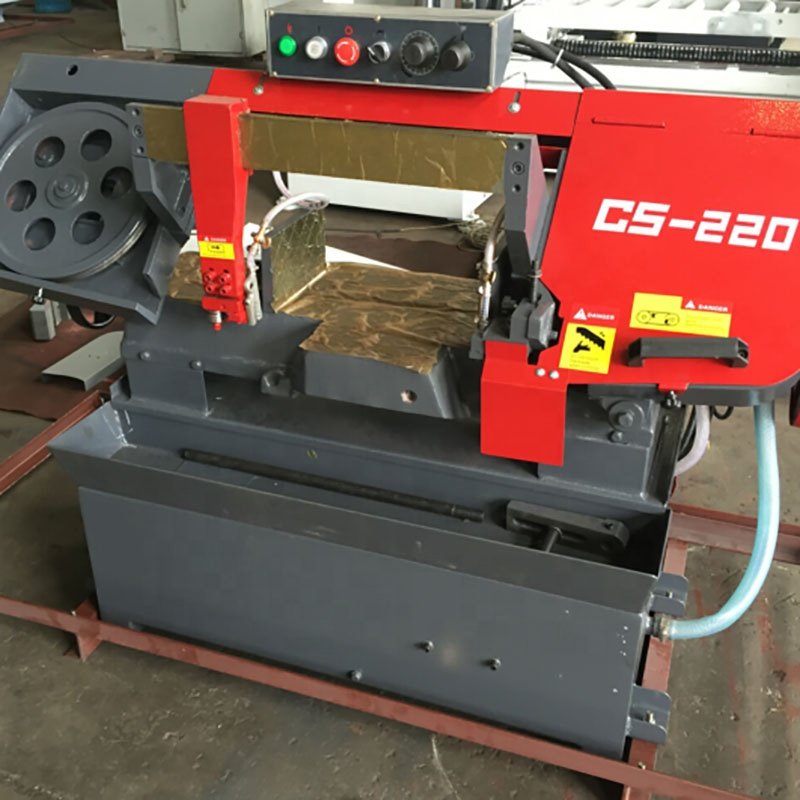 Steel Rod Cutting Band Saw Machine Metal Bandsaw CNC Machine Manual Machine Multifunctional Hot Product 2024 Provided Gearbox