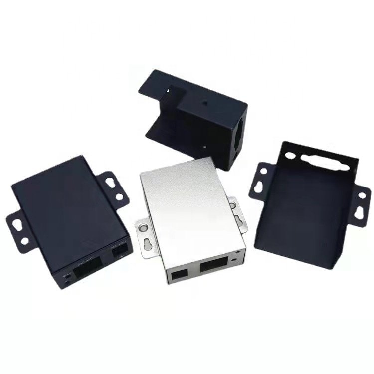 Custom Service Electronic Enclosures Metal Case Stainless Steell Box OEM Sheet Metal Aluminum Tray Metal Bending Plates