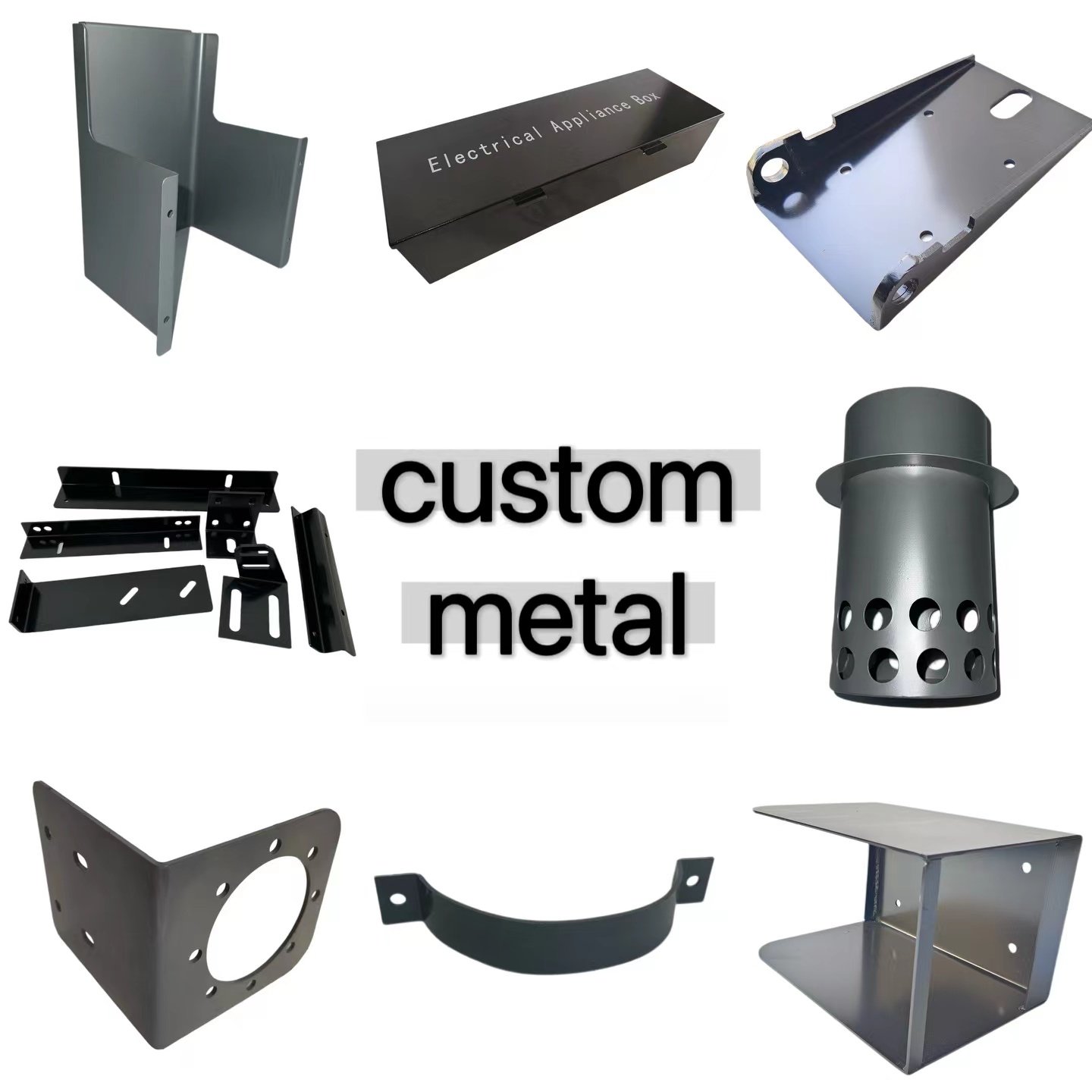 Custom Sheet Metal Parts metal Bending Part metal Fabrication PartsStainless Steel laser Cutting Service
