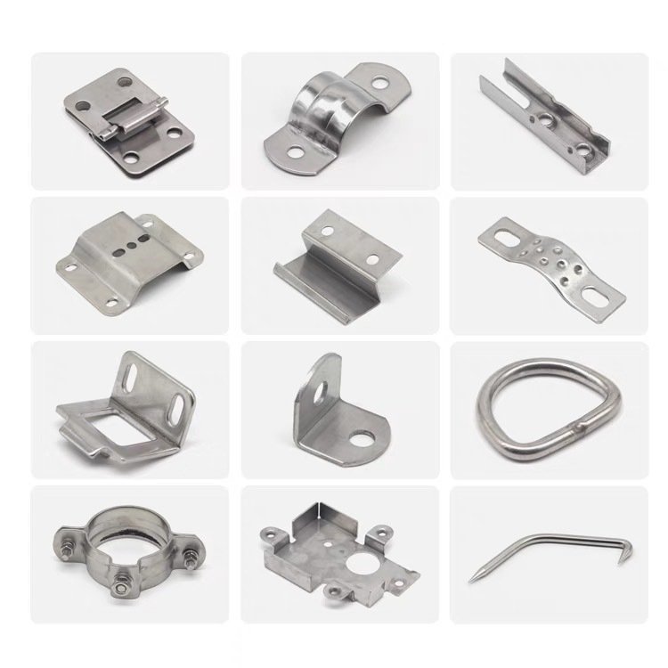 Oem Custom Small Metal Piece Sheet Metal Parts Polished Stamping Prototype Punch Processing Fabrication Works Services