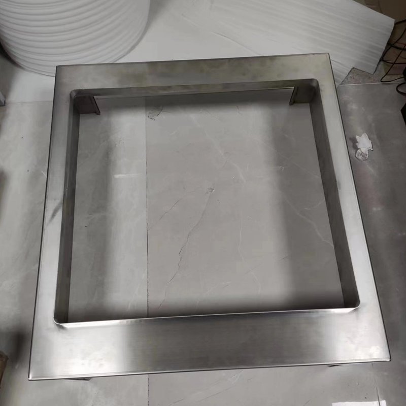 cnc sheet metal bending stamping part stainless steel plate fabrication