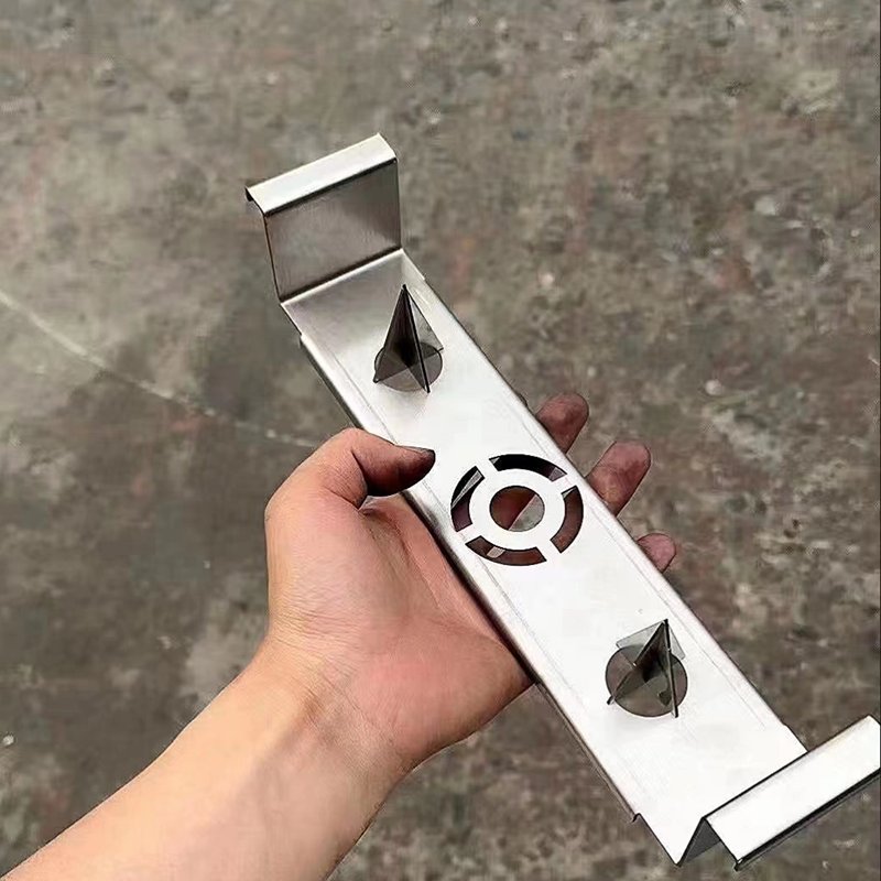 cnc sheet metal bending stamping part stainless steel plate fabrication