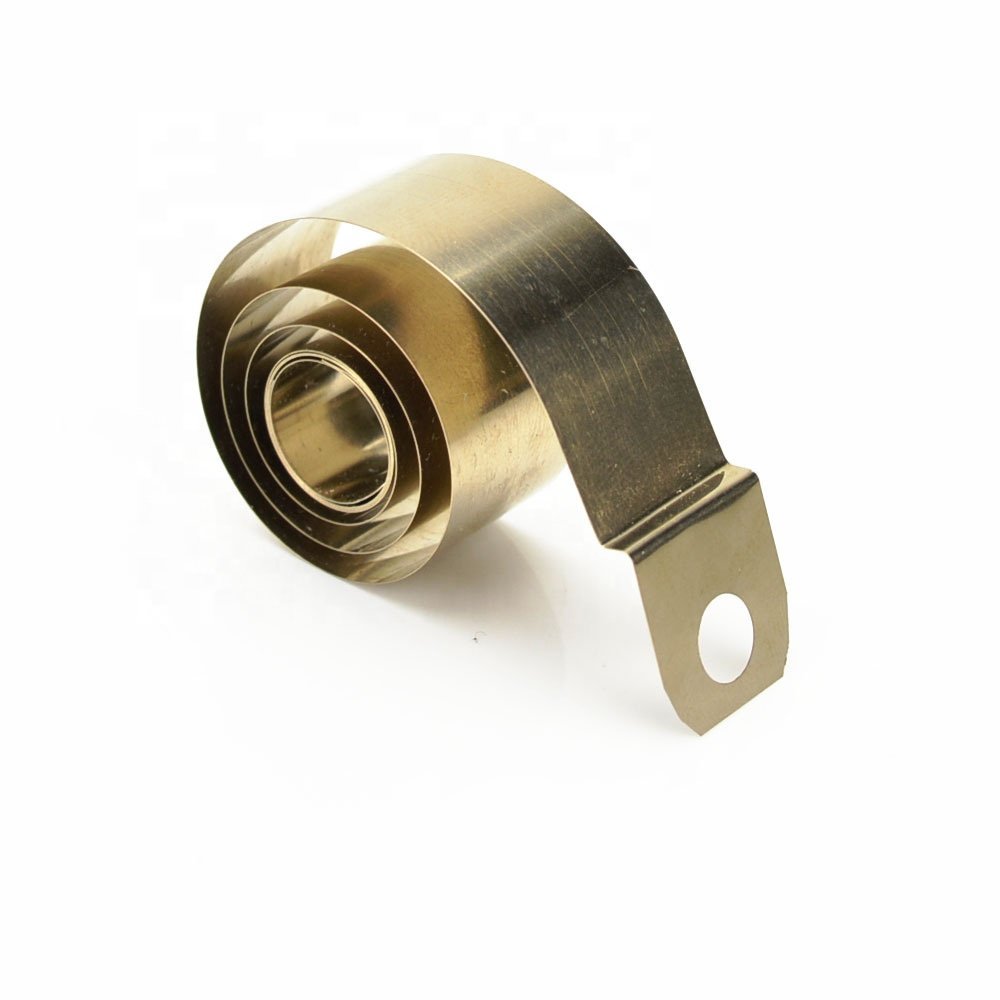 Customized OEM Sheet Metal Stainless Steel Flat Spiral Coil Clock Constant Springs 304 312 Sheet Metal Fabrication