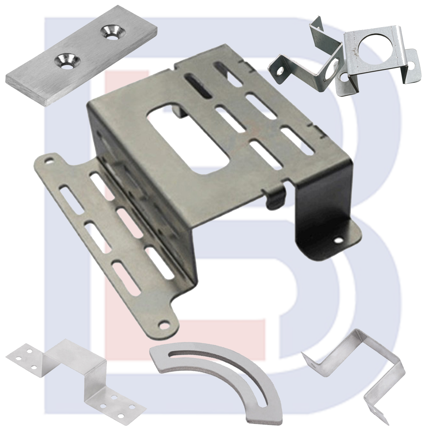 custom metal products sheet metal processing parts Laser cutting service Stainless steel aluminum stamping part
