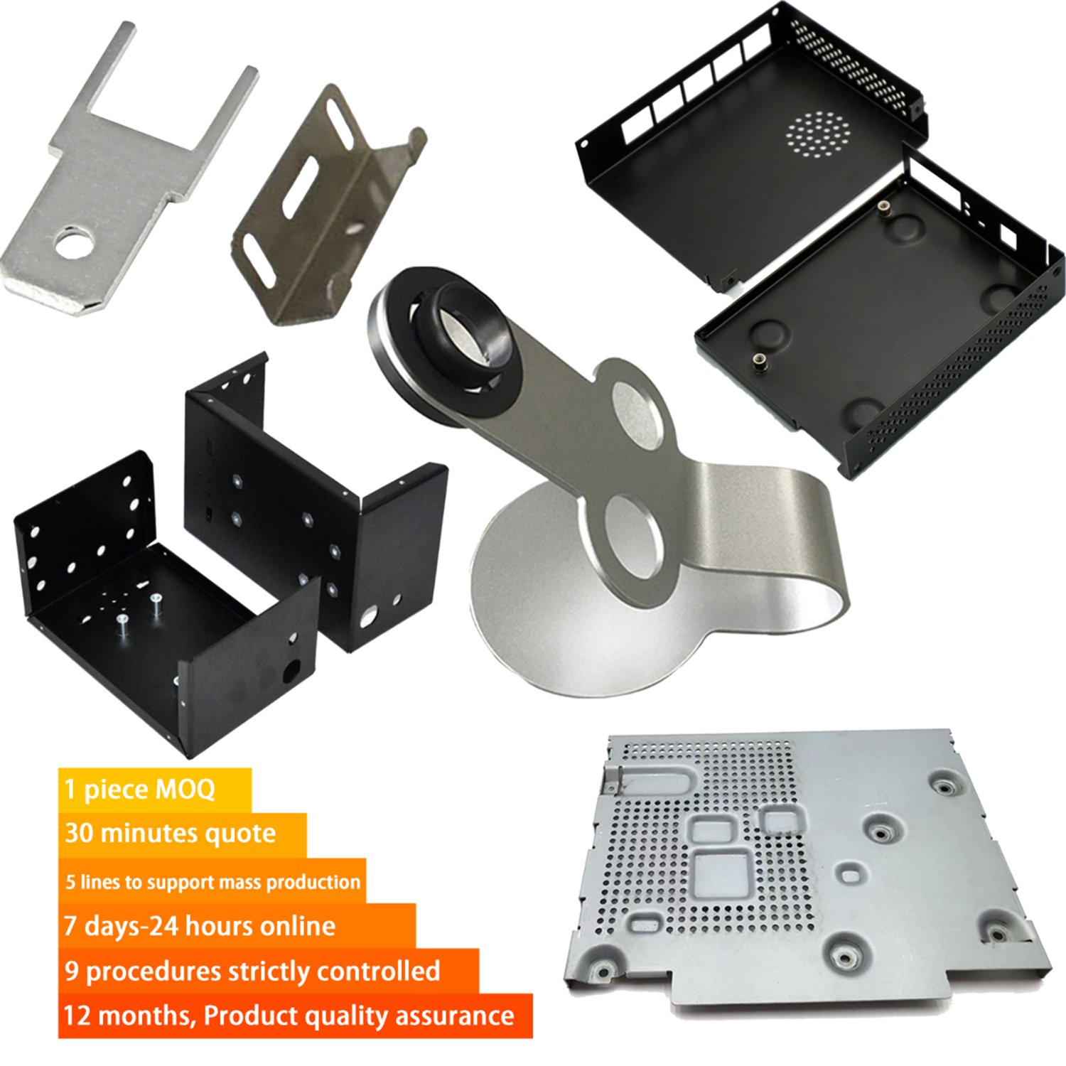 custom metal products sheet metal processing parts Laser cutting service Stainless steel aluminum stamping part