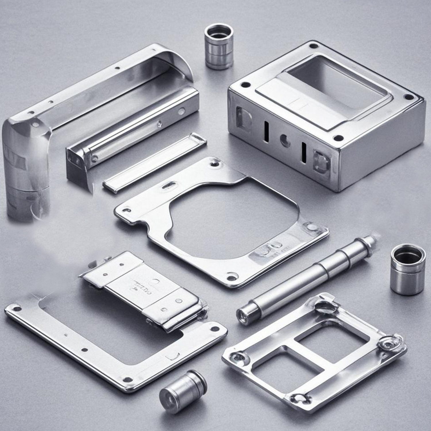 custom metal products sheet metal processing parts Laser cutting service Stainless steel aluminum stamping part