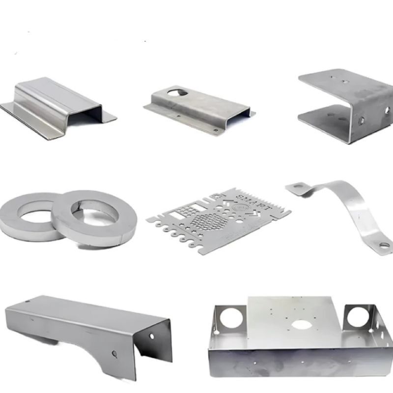 Custom Metal Parts Bending Stamping Aluminum and Stainless Steel Laser Cutting Services Sheet Metal Fabrication