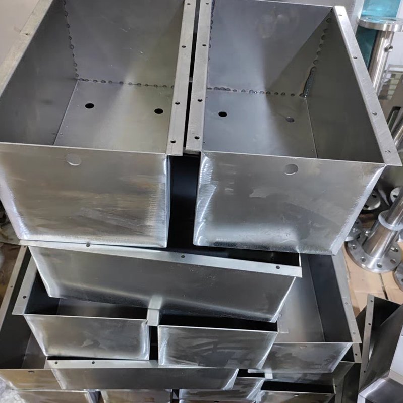 Aluminum Alloy Air Conditioner Cover Laser Cut Sheet Metal Fabrication Auto Industrial Use Polished Powder Coated Stamping Part