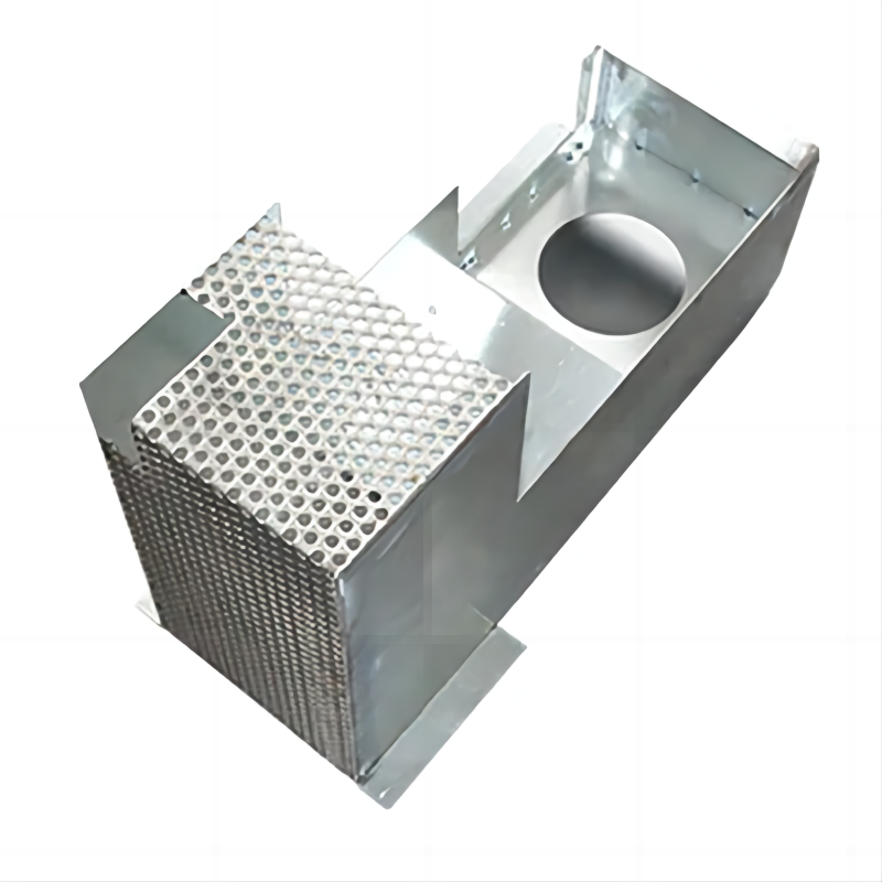 Custom bending stamping works enclosure box processing parts welding service stainless aluminium steel sheet metal fabrication