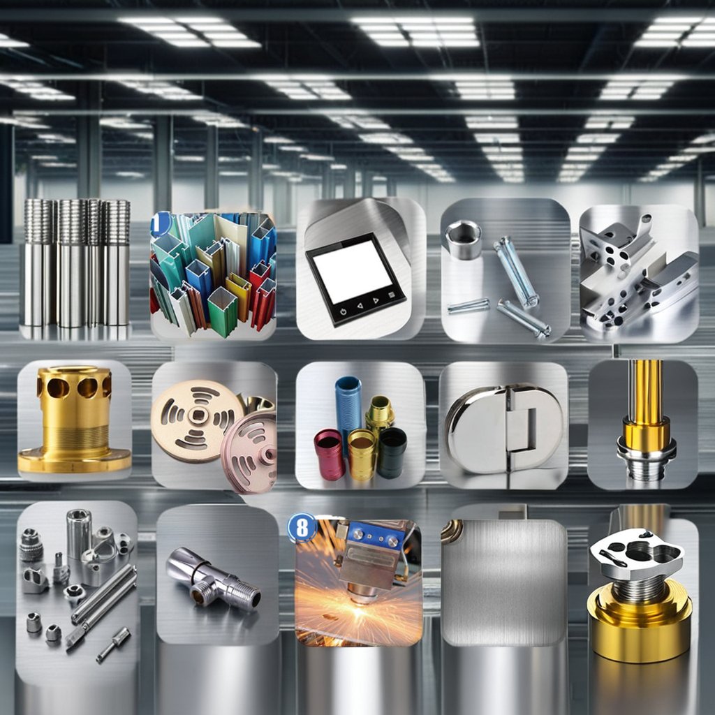 OEM Custom Metal Fabrication Stainless Steel Aluminum Chassis Parts Copper Sheet Stamping Laser Cutting Folding Processing