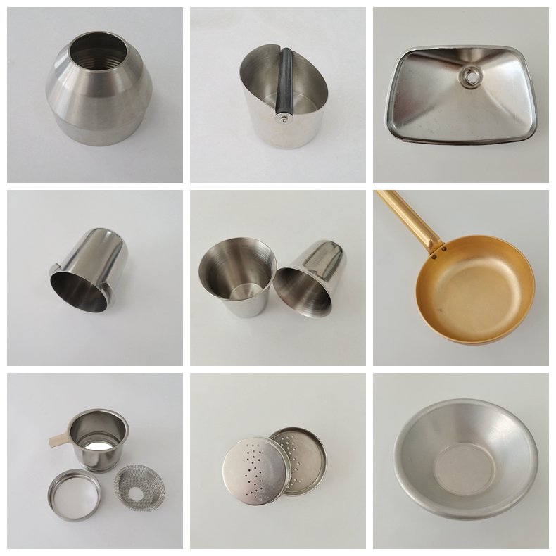 Custom Metal Mini Car Trash Can Sheet Metal Fabrication Aluminium Stainless Steel Deep Drawing Parts Deep Draw Press Service