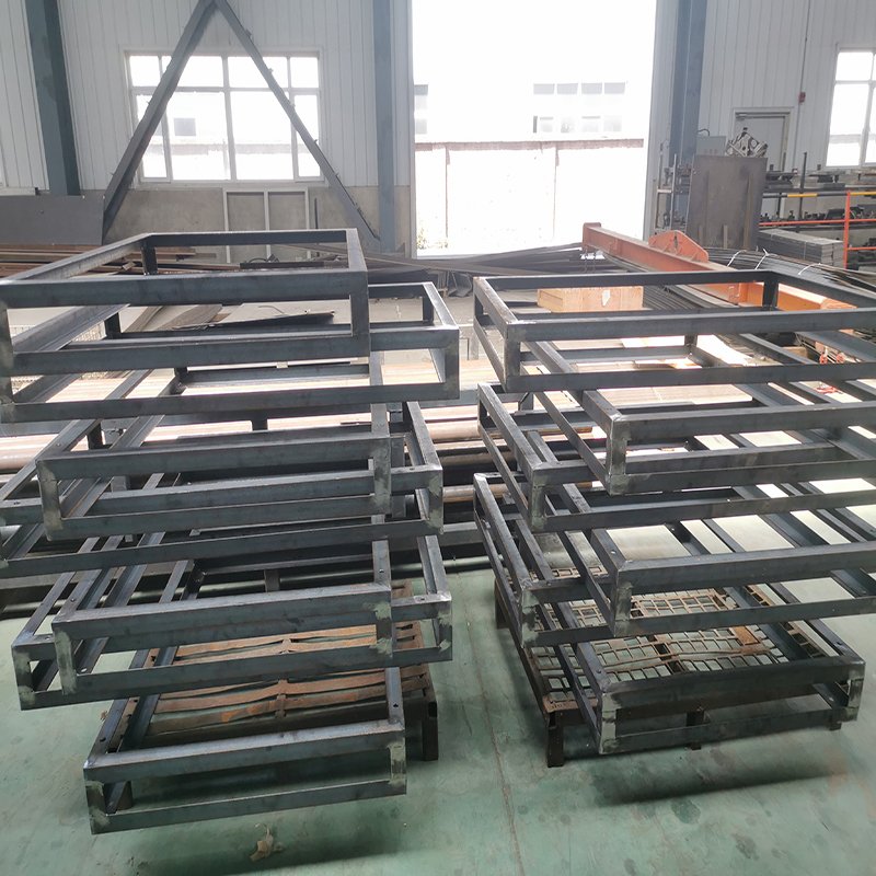 custom manufacture anodized sheet metal frame welding fabrication