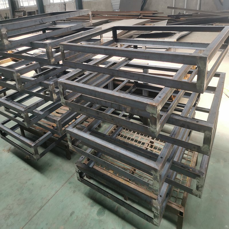 custom manufacture anodized sheet metal frame welding fabrication