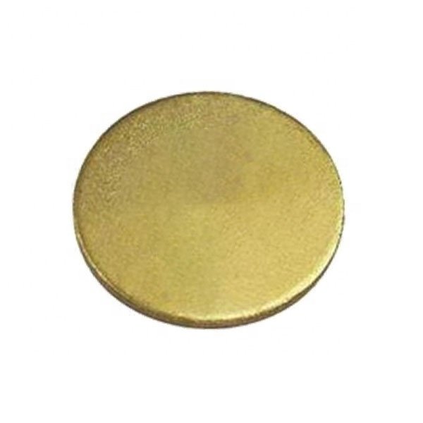 High Quality Custom Brass Metal Stamping Blank Discs
