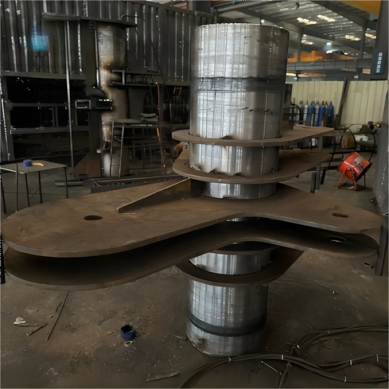 Custom sheet metal design services laser cutting steel structure welding and bending sheet metal fabrication