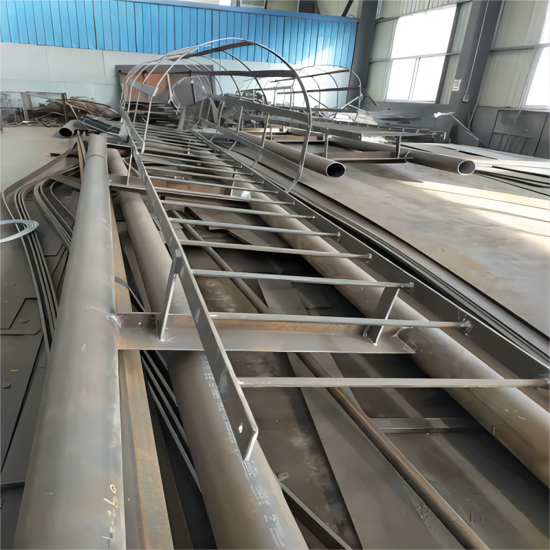 Custom sheet metal design services laser cutting steel structure welding and bending sheet metal fabrication