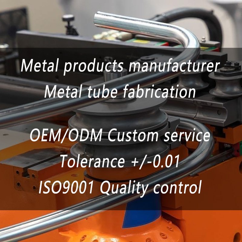 Custom Metal Tube Fabrication Steel Aluminium Stainless Steel CNC Tube Pipe Bending Services