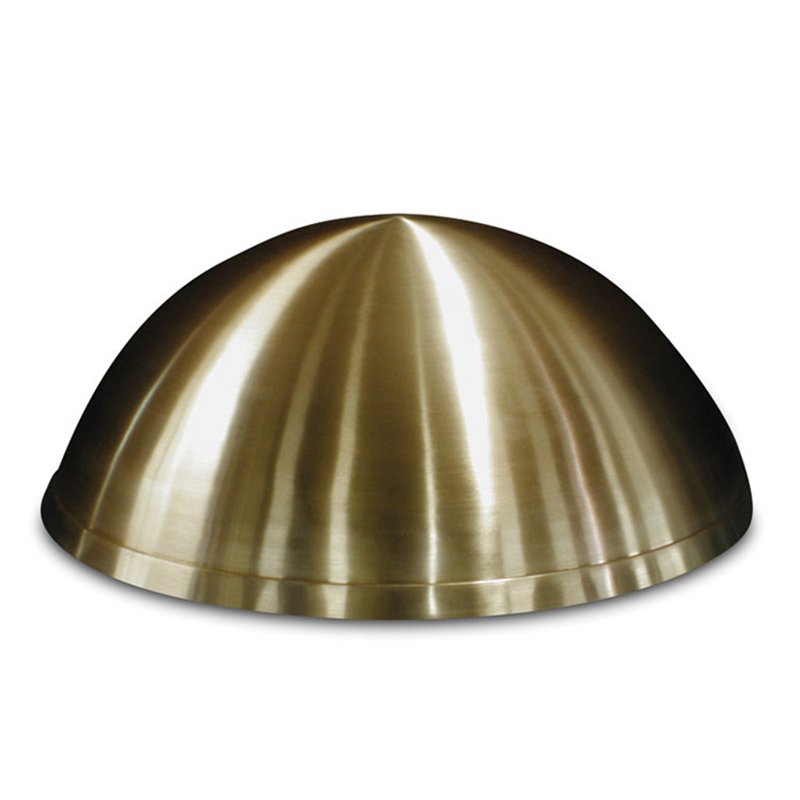 24-Inch Deep Drawing Brass Bowl Custom Sheet Metal Fabrication Services with Metal Spinning Parts