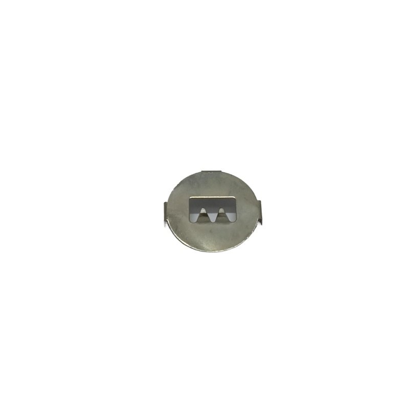 Fixed round Battery Clip Hardware Manganese Steel Car Remote Control Battery Shrapnel Sheet Metal Fabrication Product