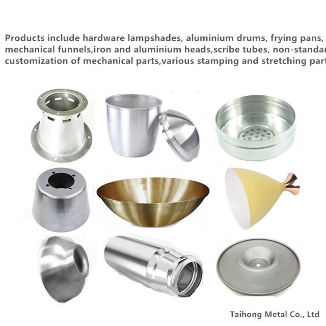 Custom spinning top metal spinning deep drawing parts sheet metal fabrication