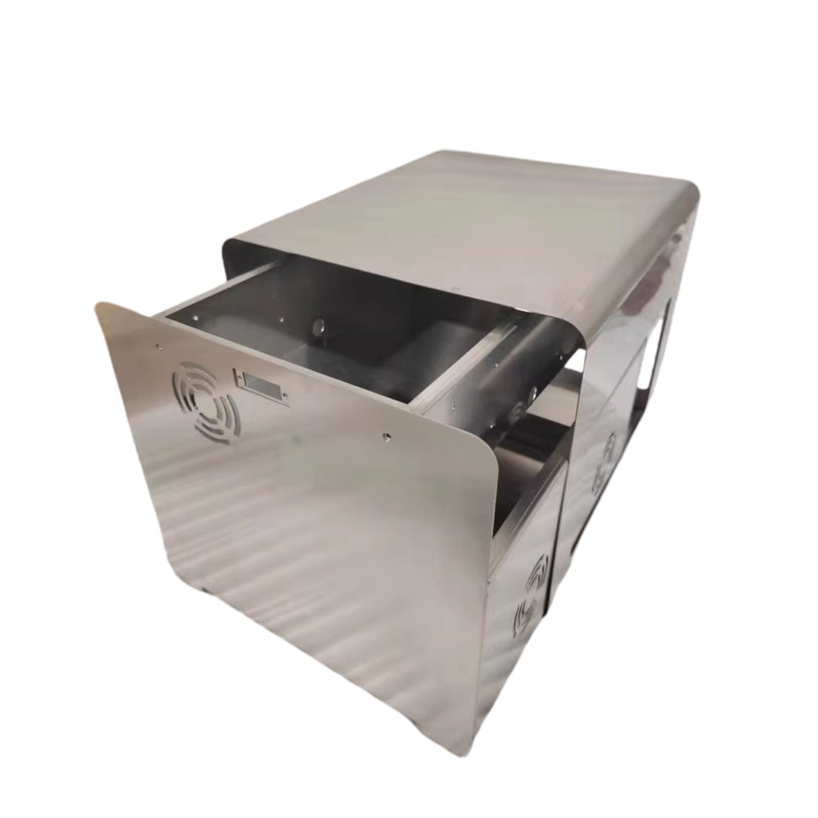 Industrial Strength Metal Boxes Customized Processing Custom Metal Case Sheet Metal Fabrication