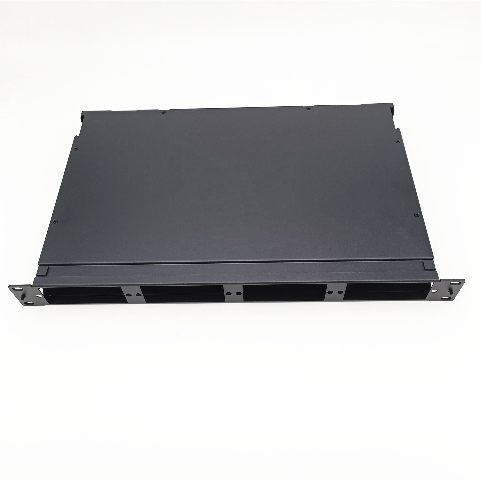 Custom SPCC Optical fiber cable box slide cover type precision aluminum/ stainless steel sheet metal enclosure case